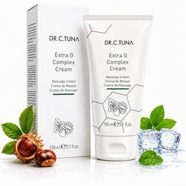 FARMASi Dr. C. Tuna Extra-G Complex, Crema De Masaje Refrescante E Hidratante Con Clucosamina, Castaño De Indias Y Mentol, 5,1 Onzas Líquidas/150 Ml 5