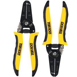 DOWELL 22-30 AWG Herramienta de pelar alambre pelacables, herramienta de mano multifunción para electricista, artesanía, 2 piezas