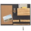 MyGift 25 x 19 Inch Wall Mounted Dual Tone Solid