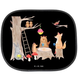 Mr. & Mrs. Panda Car Sun Shade Forest Animals Picnic Gift Car Sun Visor Sun Protection for Car Animal Motifs Funny Sayings