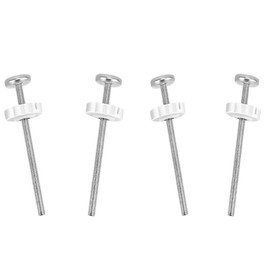 Pack of 4 Wall Protectors, 4 Pack with M10 Spindle Screw Screws for Door Gate Baby Stair Gate Wall Protection Pads No Drilling for Child Safety