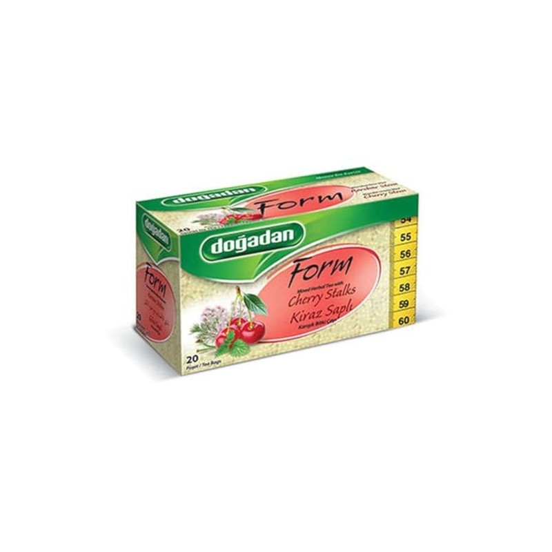 Dogadan Form Tea with Cherry Stalks - 20 Teabags