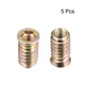 Wood Furniture M10x30mm Threaded Insert Nuts Interface Hex Socket Drive