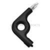 SHIMANO TL-FC22 T-40 Hexalobular Chainring Bolt Backing Tool Black, One