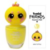 Tomini Children's Friends Water-based Nail 8ml, Lemon Yellow Chick, 4 Pieces / 투미니 어린이 프렌즈 수성 네일 8ml, 레몬옐로우병아리, 4개