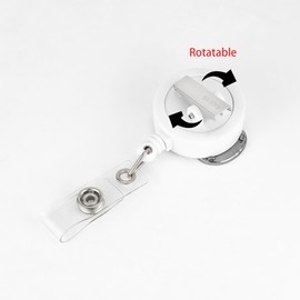 MEDFOLY Enamel Kidney Badge Reel Holder, Medical Anatomy Badge Clip Reels Retractable, ID Badge Holder Scalable for Doctor Nurse