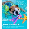 Outward Hound Floatiez Turtle Floating Interactive Dog Toy, Medium