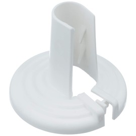 Universal 2-Piece Chains White plastic with Rohrabdeckung