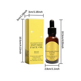 Generic Frankincense Resin Oil for Face, Oils for Face Anti-Aging Facial Moisturizer, Natural Skincare Hydrates Skin for Face Hydrates Skin Serum (Yellow, One Size)