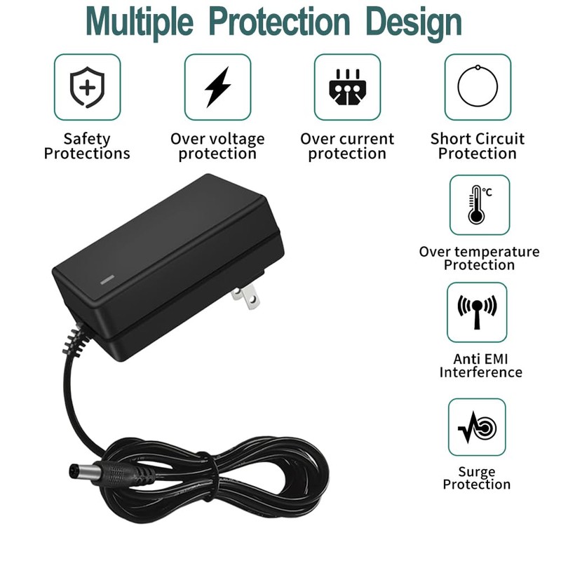 12V 3A Power Supply Adapter AC 100-240V 50-60Hz to DC