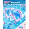Supertrip Kids Swimming Goggles with Nose Cover for Ages 6-14,
