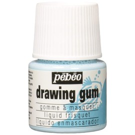 PEBEO INC Drawing Gum 45ML Latex Free, Grey, 45 ml (Pack of 1)