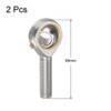 sourcing map POS12 M12 Plug Rod End Bearing M12 x