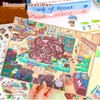 2 Sets DIY 3D Large Dinosaur Archaeological Scene Stickers with