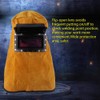 Welding Helmet Mask with Auto Darkening Filter Lens, Leather Mask