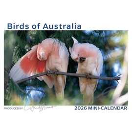 2026 Calendar David Messent Birds of Australia Mini Wall MB