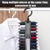 Tie Holder, Tie Belt Rack Organiser, Adjustable, Tie Holder with