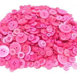 100 botones redondos de resina de varios tamaños, colores variados, 2 agujeros y 4 agujeros, ideal para coser proyectos manuales, pintar botones de adorno hechos a mano para manualidades versátiles
