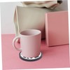 Ciieeo 2pcs Non Slip Car Cup Coasters Cow Print Mats