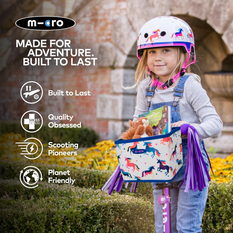 Micro Scooters | Folding Eco Flower Basket | Bike/Scooter Accessories