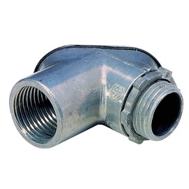 Sigma Engineered Solutions ProConnex 49672 Rigid to Box Pull Elbow 3/4-Inch Conduit Fitting, 1-Pack, Gray