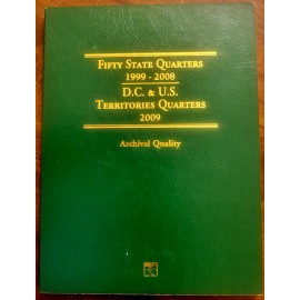 Littleton Coin Company NEW -Littleton Coin Folder For US State Quarters 2009 DC & Colombia Territories