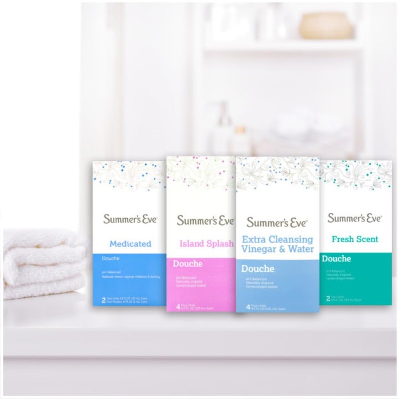 Summer's Eve Douche, Island Splash, 2 Units, 4.5 oz Each