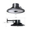 HYPER Tough 5000 Lumens Hardwired Outdoor LED Area Light with