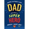 Piccadilly Greetings Modern Father's Day Card Dad - 9 x