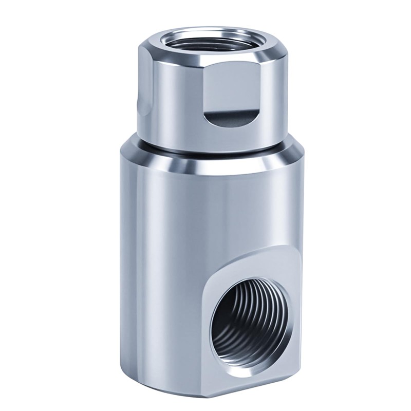 RUHUALIFE Upgraded 1/2"NPT High-Pressure Stainless Steel Swivel Joint for Hose