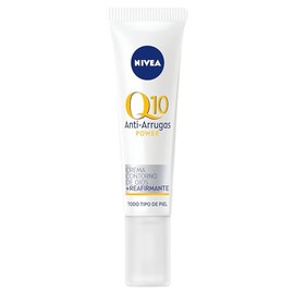 NIVEA Crema Reafirmante para el Contorno de Ojos Q10 (15 ml) - Tratamiento Antiarrugas, Estimula la Generación de Colágeno y Reduce las Líneas de Expresión - Ideal para Todo Tipo de Piel
