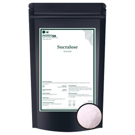 500 g | Sucralose Granules E955 | High Purity Sweetener | 600x Sweeter Than Sugar | Calorie Free Heat Stable | Food Grade | Ideal for Drinks Baked Goods | Sweetener Raw Material | INGREO