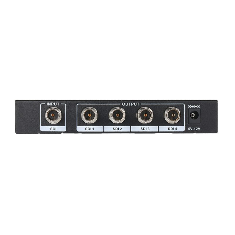 3G/HD/SD_SDI Splitter 1 * 4 Distribution 1 Input 4 Outputs