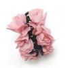 Flower Fabrics Hair Claw Clip (D05) (Light Pink) (D05)