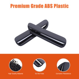 Car Engine Hood Air Outlet Vent Cover Trim Compatible with Pontiac G8 08-09/Holden Commodore 06-12 ABS Front Engine Hood Vent Air Moulding Cover decoration (Piano Black)