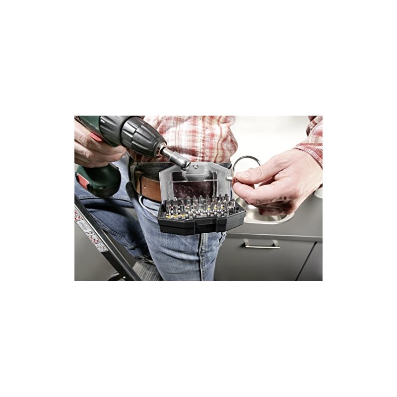 KWB 49118800 Practical Belt Clip Bit Box (32-Piece)