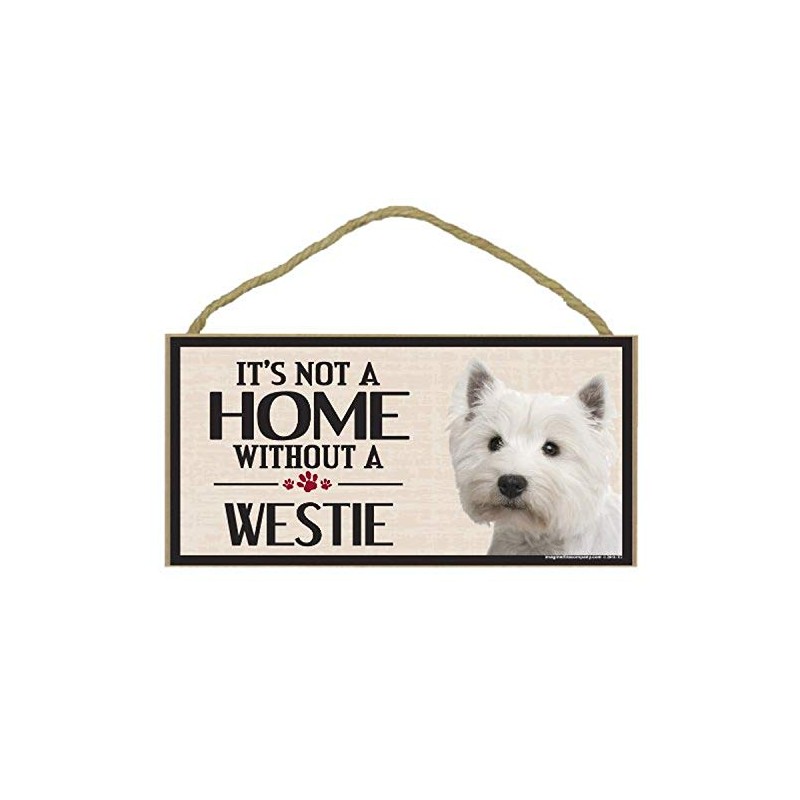Imagine This Wood Sign for Westie Dog Breeds