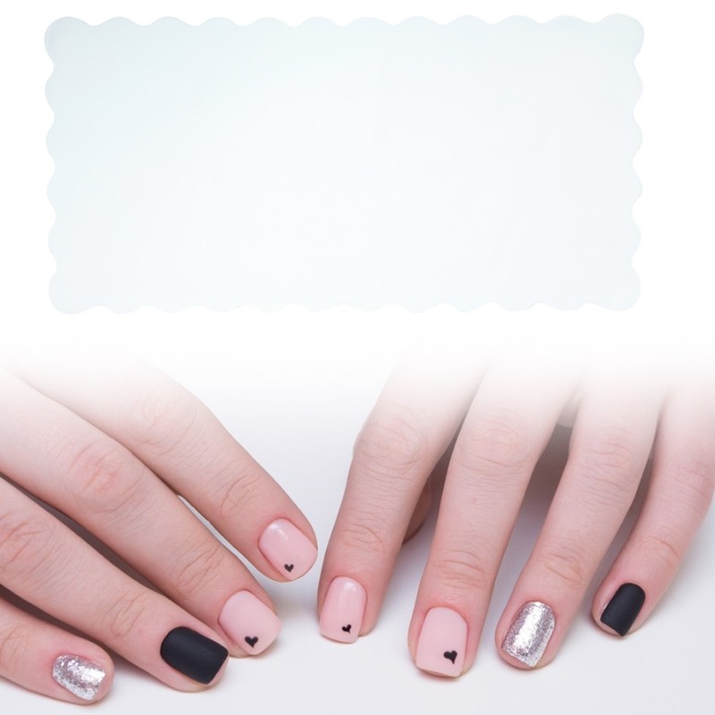 Professional Silicone Washable Nail Art Desk Mat Folding Waterproof Table