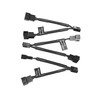 Thermaltake TtMOD 4 Pin Y-Cable for PC PWM Fan- 3