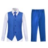 Lycody - Conjunto de chaleco formal para niños, traje de