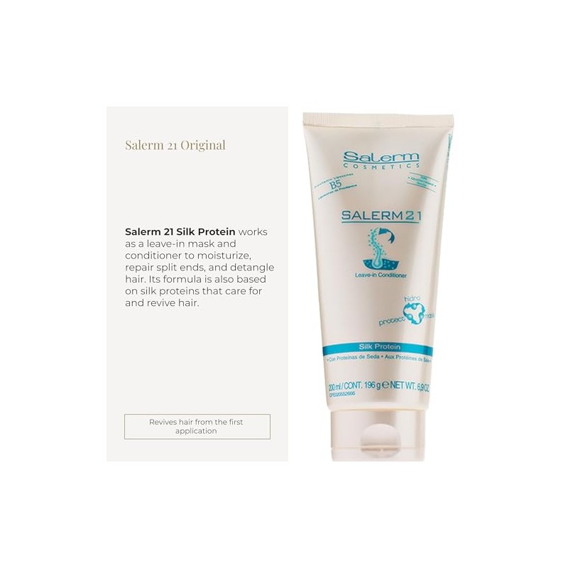 Salerm 21 B5 Silk Protein, 6.9 Ounce