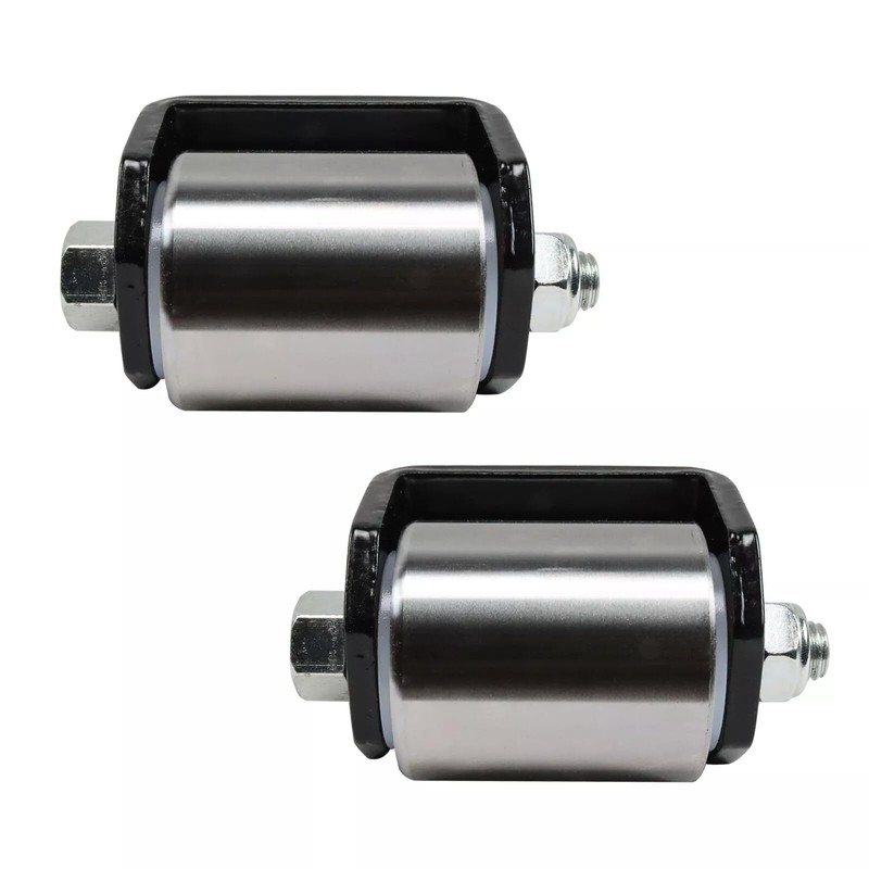 STILEALUS 2 Pack Weld-On Heavy Duty Iron Micro Mini 2"
