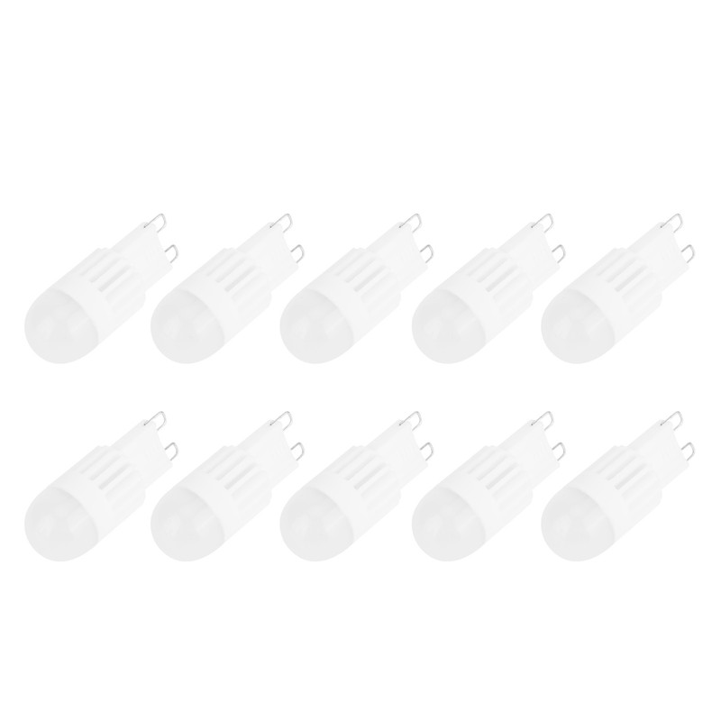 10PCS 3W G9 BiPin Base Bulb 5LED Light Bulbs for