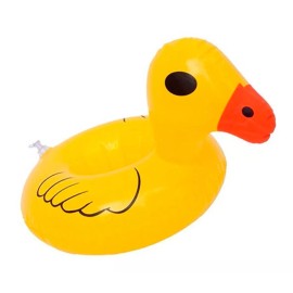 Inflatable Inflable Salvavidas Pato Porta Vaso Alberca Piscina Fiesta