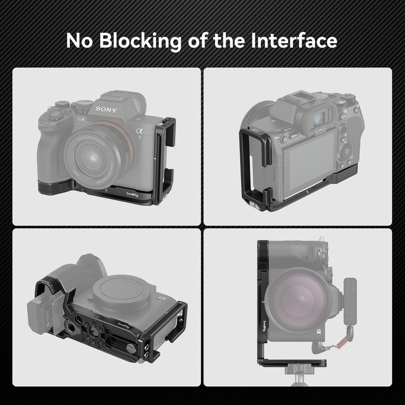 SMALLRIG A7 IV / A7S III / A1 L-Bracket for