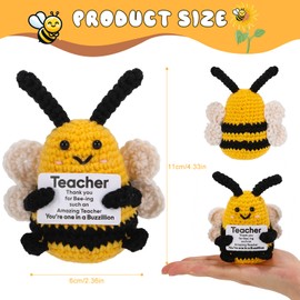 wompolle Thank You Gifts for Teacher Appreciation Women Mentor Math Dance English Science Teachers Day Gift Birthday Graduation Farewell Goodbye End of Year Fall Valentines Presents