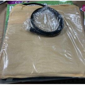 ASL Solutions Large Indoor Outdoor Dog House Patio Kennel Floor Heater Mat w/ Blanket 18X18