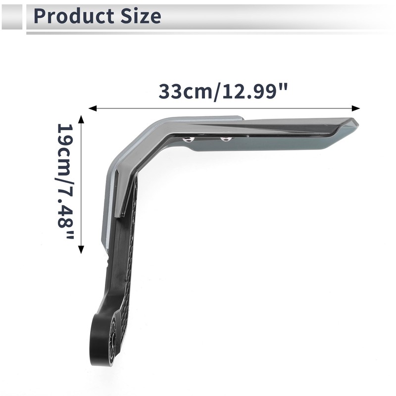 RATCHROLL Motorcycle Hand Guard Knuckle Guard CNC Aluminum Alloy ABS