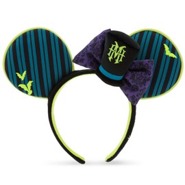 Theme Parks The Haunted Mansion Glow-In-The Dark Minnie Ears Headband