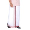 Stylesindia Cotton Dobby Design Border Dhotis Cotton Vesti Mundu Sarong
